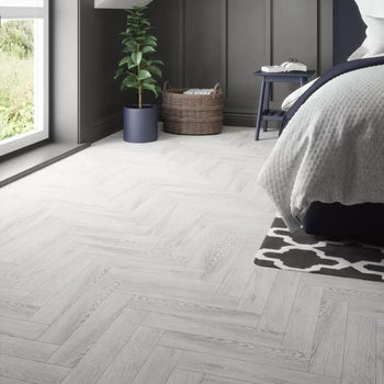 Herringbone Kittila Oak Laminate Flooring AC4 | 3006