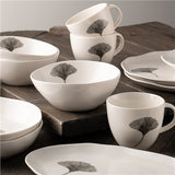 Belleek Gingko Leaf Cereal Bowl Set │9411B