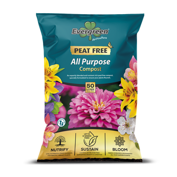 Evergreen 50L All Purpose Compost (Peat Free) | 380609