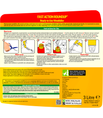 Roundup® Fast Action Ready to Use Weed Killer 3L│4104425