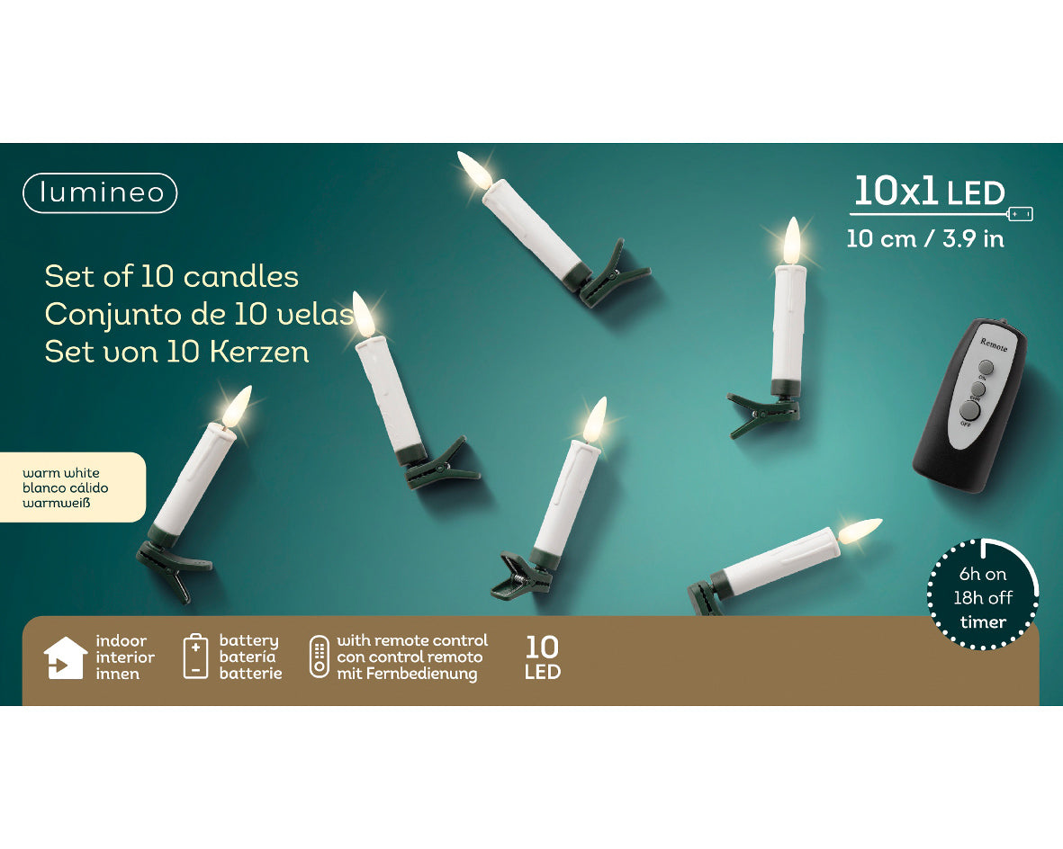 Indoor LED Twinkle Effect Candle| 485361