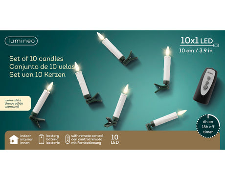Indoor LED Twinkle Effect Candle| 485361