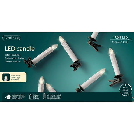 13.5cm Indoor Candle Lights | 494522