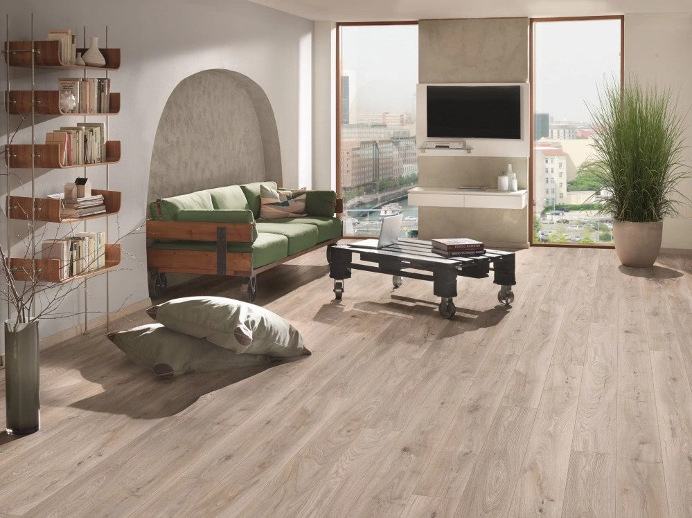Hardy Aqua Oak Long Laminate Flooring AC5 | 5954-Aqua