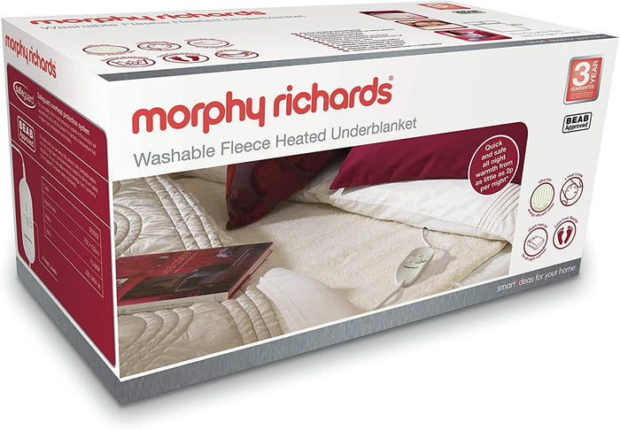 Morphy Richards Double Washable Heated Underblanket | 600114