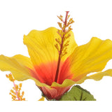 71cm Yellow Artificial Hibiscus│800931
