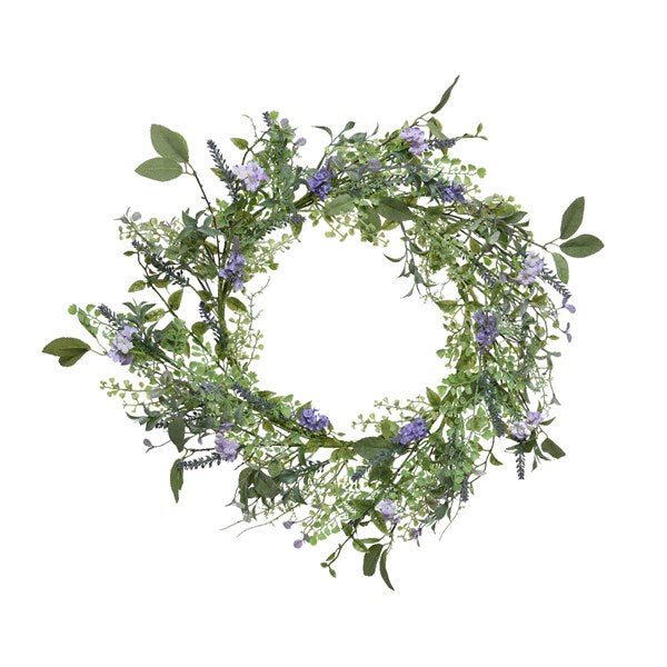 5cm Artificial Lavender Wreath│804230