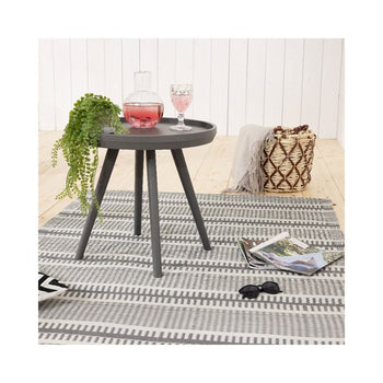 Dark Grey Miami Side Table