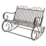 Bordeaux Iron Rocking bench│841133