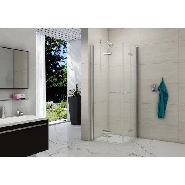 Merlyn 8 Series Double Folding Wetroom Panel