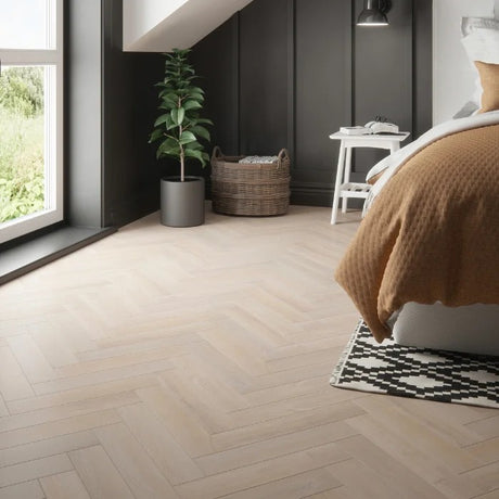 Herringbone Larissa Oak Laminate Flooring AC4 | 9045