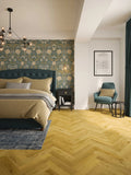 Albi Honey Herringbone Oak Laminate Flooring AC4 | 9055