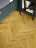 Albi Honey Herringbone Oak Laminate Flooring AC4 | 9055