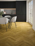 Albi Honey Herringbone Oak Laminate Flooring AC4 | 9055