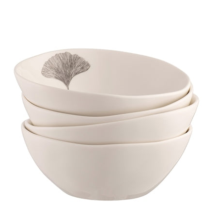 Belleek Gingko Leaf Cereal Bowl Set │9411B