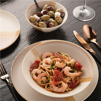 Belleek Living Saffron Pasta Bowls | 9457