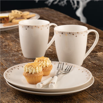 Belleek Living Stardust Tea Plates | 9512