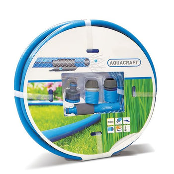 Aquacraft Classic 30m Fitted Garden Hose & Fittings│AQC850732