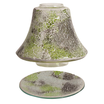 Aromatize Jade Crackle Jar Shade & Tray Set │AR1774