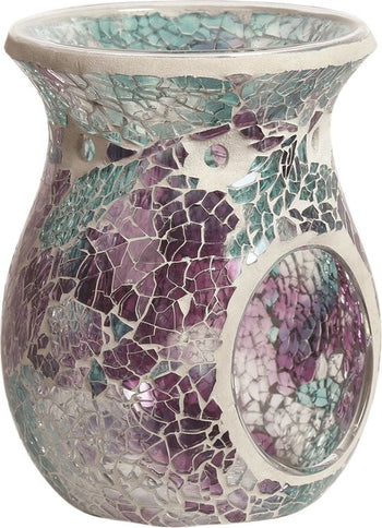 Aromatize Teal Crackle Wax Melt Burner │AR1785