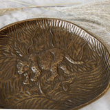 Artesà Embossed Serving Dish with Leopard Design│ARTSERVLEOP