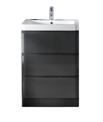 Aurora Dark Grey Floor Standing 3 Drawer│AU600FDG