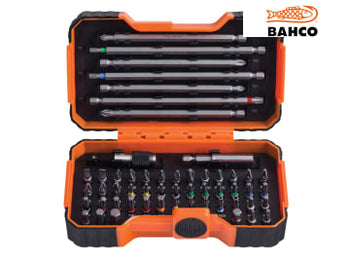 Bahco 54 Piece Colour Coded Bit Set│BAH59S54BC