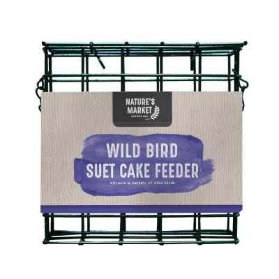 Nature's Market Green Suet Cake Bird Feeder │BF030