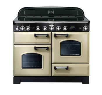 Rangemaster Classic Deluxe 110cm Induction- Cream /Chrome│CDL110EICR/C