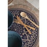 Jute Placemats With Mandala Design│CTHESPMBLU
