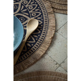 Jute Placemats With Mandala Design│CTHESPMBLU