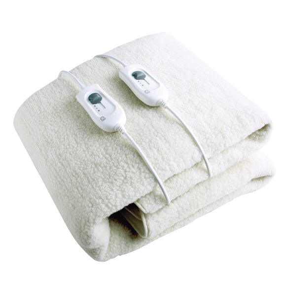 De Vielle Premium Fleece Electric Under Blanket (Super King) Dual Control | DEF012013