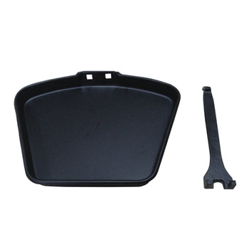 De Vielle Premium 16'' Heavy Duty Black Ashpan & Handle│DEF055382