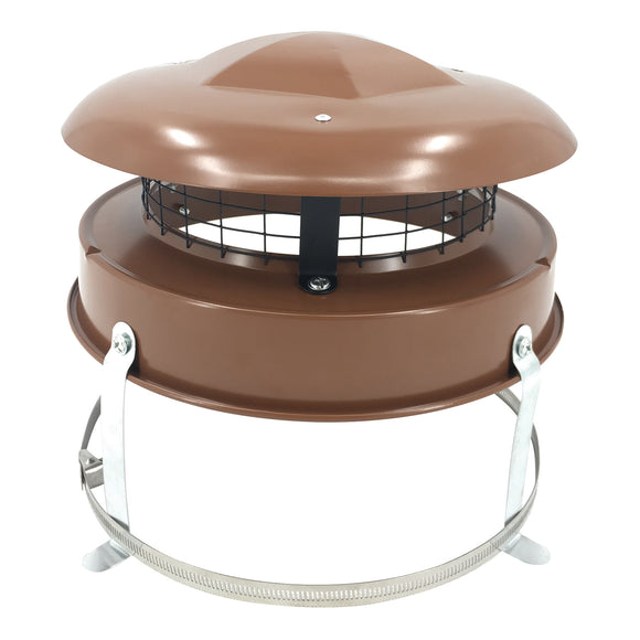 De Vielle Terracotta Chimney Cowl │DEF762076