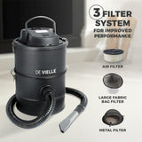 De Vielle Double Chamber Ash Vac 1200w │DEFAV006