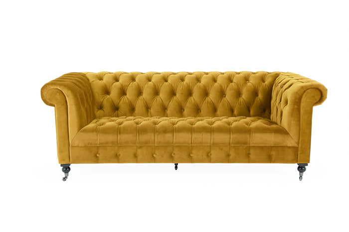 Darby Mustard 3 Seater│DBY-303-MS