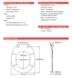 Bemis Kensey Ultra-Fix Heavy Duty Toilet Seat (ring only)