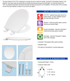 Bemis Upton Ultra-Fix Slow Close Toilet Seat | EA24