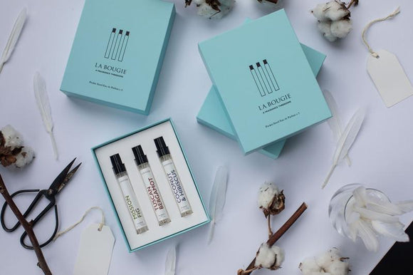 La Bougie A Fragrance Threesome Gift Box│EDP-TRIO