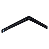 strong L-shaped bracket made of robust steel-Size: 170x120mm -Capacity: 16kg -Width: 170x120mm- Black colour