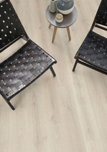 Elton Aqua Oak White Laminate Flooring AC4 | EPL137