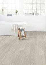 Cesena Aqua Oak White Laminate Flooring AC4 | EPL143