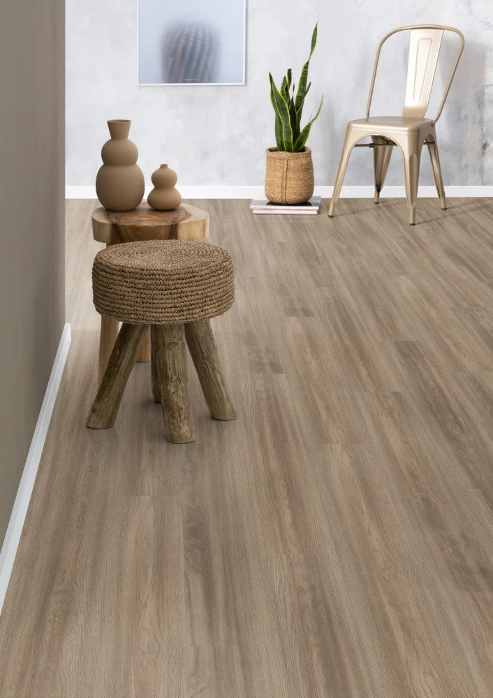 Soria Aqua Oak Grey Laminate Flooring AC4 | EPL180