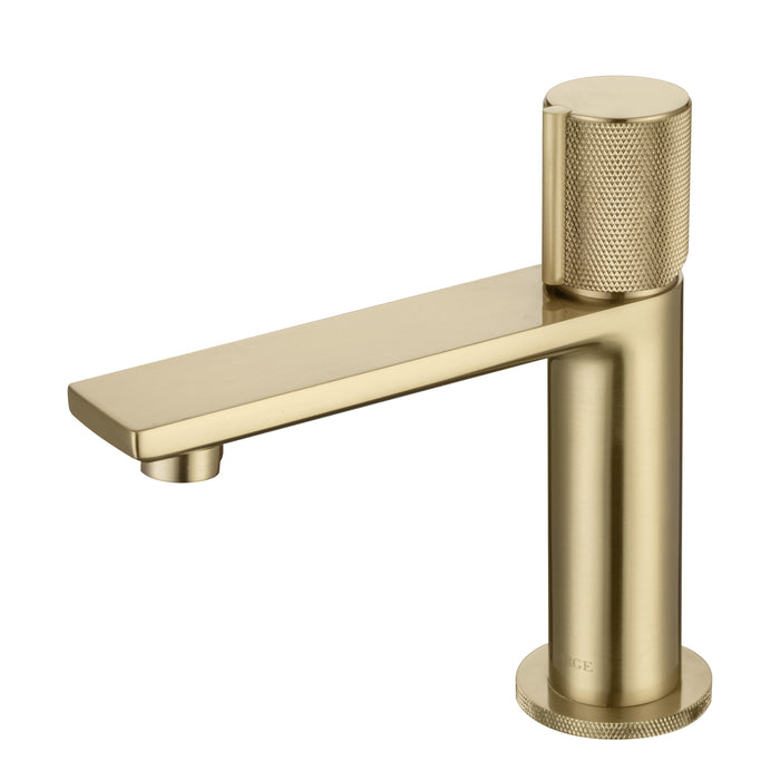 Erla Mono Brushed Brass inc Push Button Waste | ERLA05BB