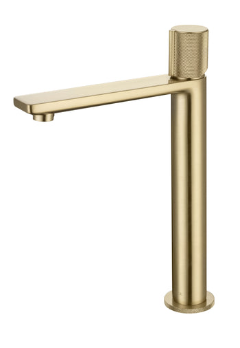 Erla Tall Mono Brushed Brass no Waste | ERLA08BB