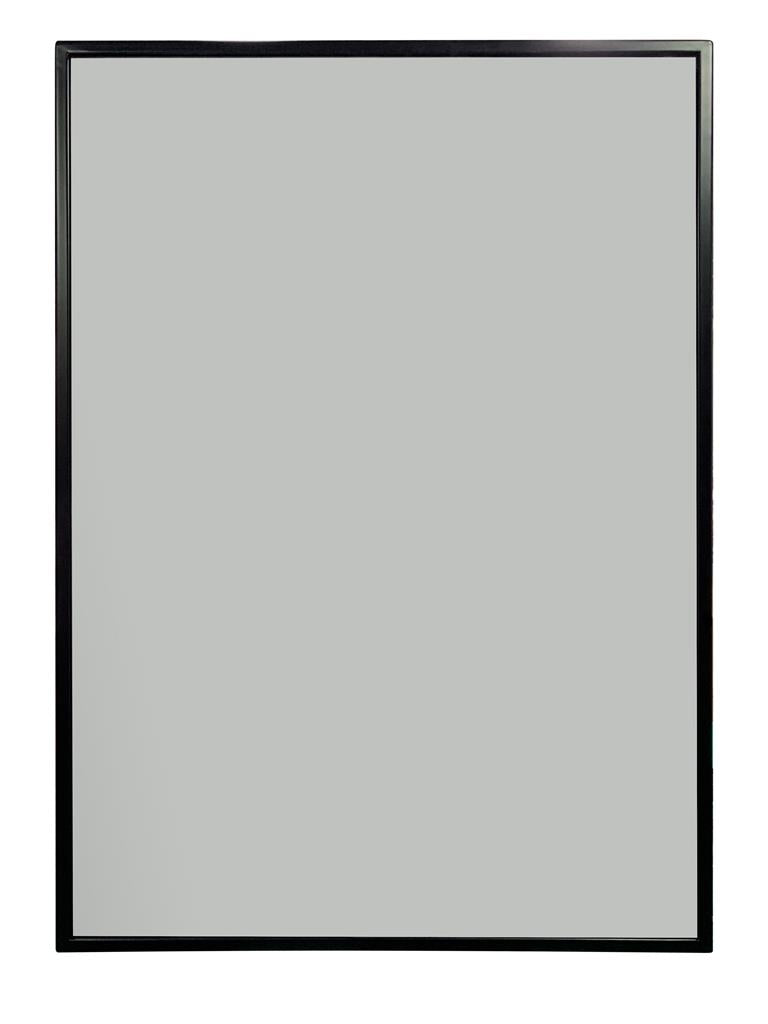 Tema Porto Black Framed Rectangular Mirror │F1017050