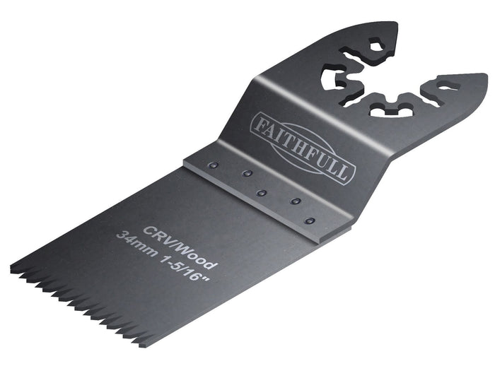 Faithfull Flush Cut Wood Blade 34mm Side Set│FAIMFW34