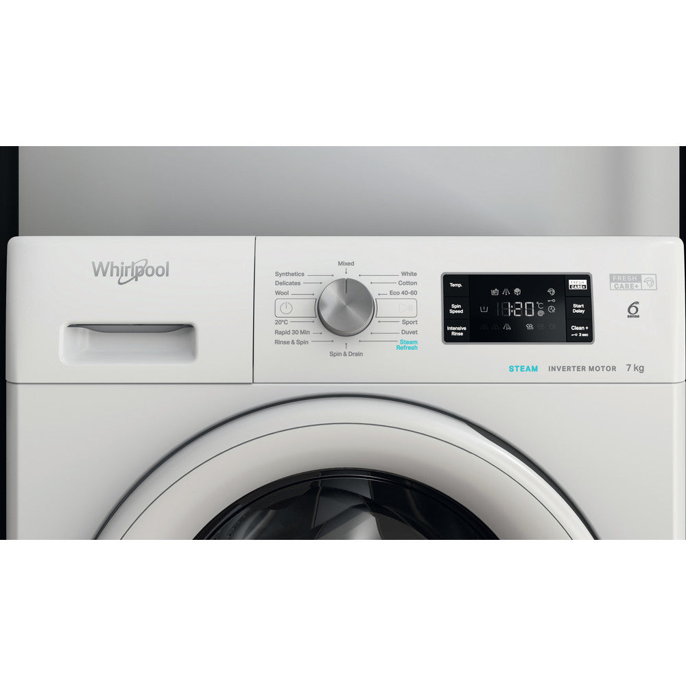 Whirlpool 7kg 1400 Spin Freestanding Washing Machine-White| FFB 7458 WV UK