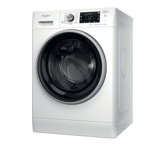 Whirlpool 9kg 1400 Spin Blackline Freestanding Washing Machine-White | FFD 9469 BSV UK
