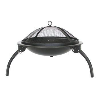 Outdoor Living Black Foldable Firepit│FUN012440